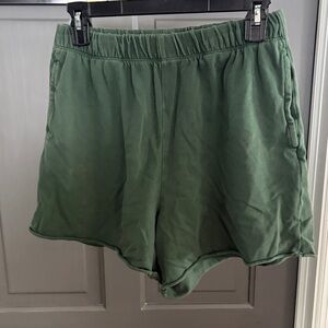 Aerie Forest Green Athletic Shorts